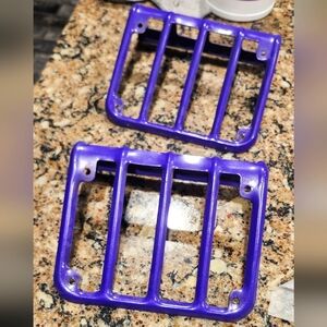 Purple taillight covers